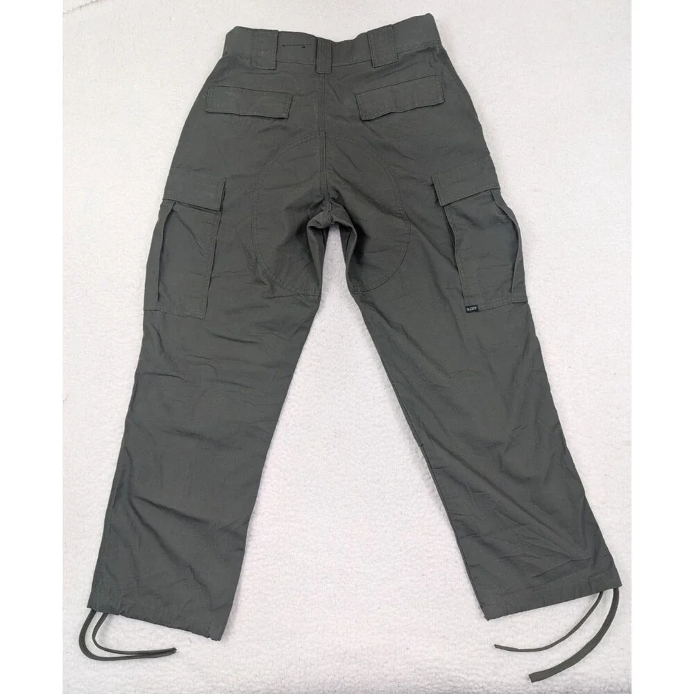 5.11 Taclite Pro Tactical Pants Men Size 30x29 Actual Olive Green Ripstop Cargo